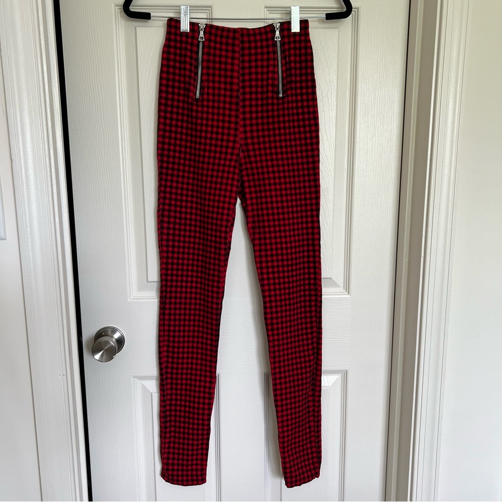 I.AM.GIA Checkered Gingham Pants - Size Small